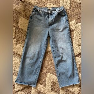 Madewell - The Perfect Vintage Wide Leg Crop Jean